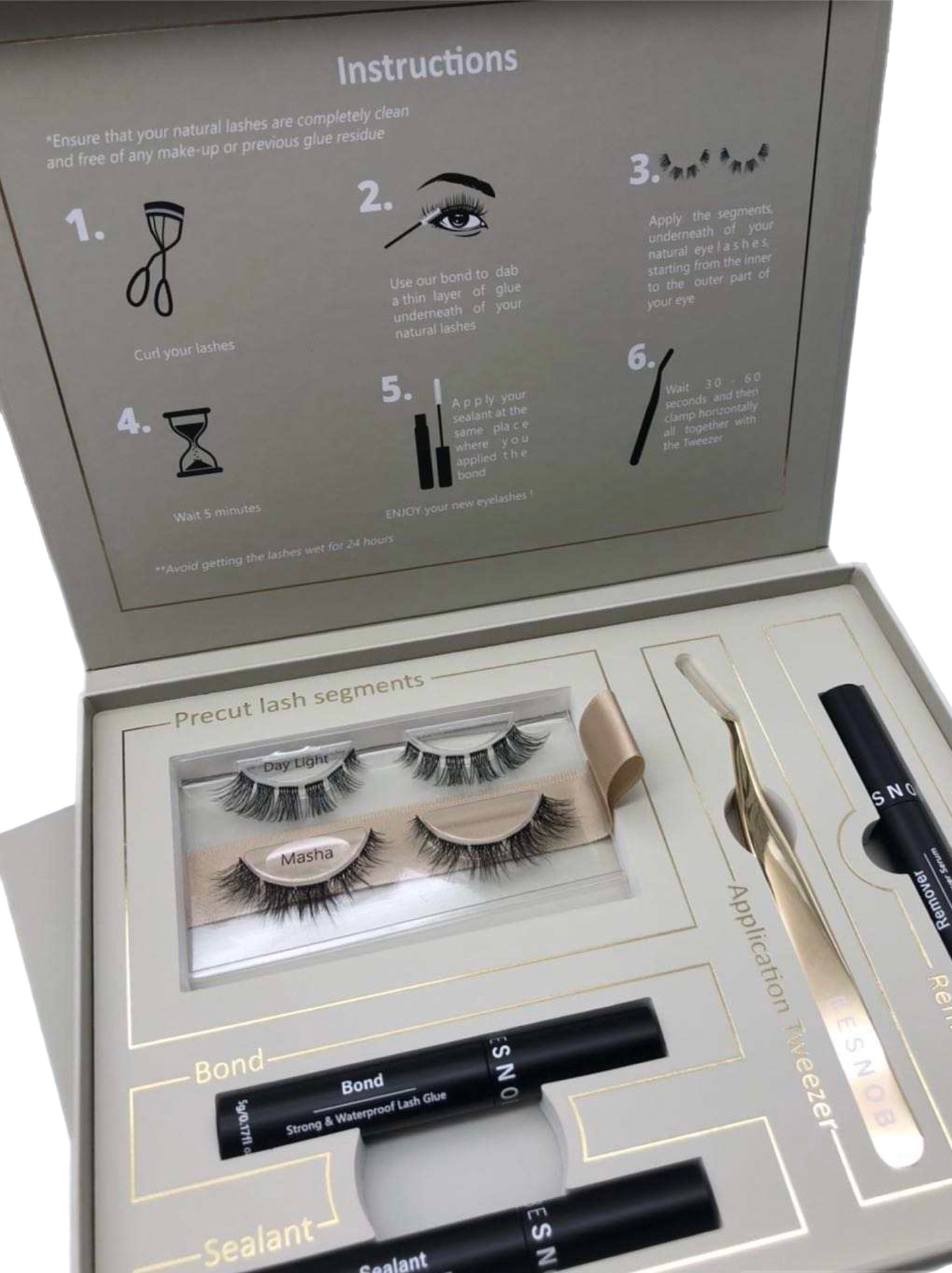 BE SNOB Luxury DIY Eyelash Extension Kit