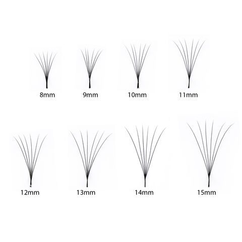 1050 PCS Pre Made Lash Fans 6D